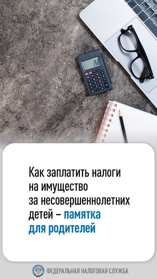  Как заплатить налоги на имущество за несовершеннолетних детей – памятка для родителей